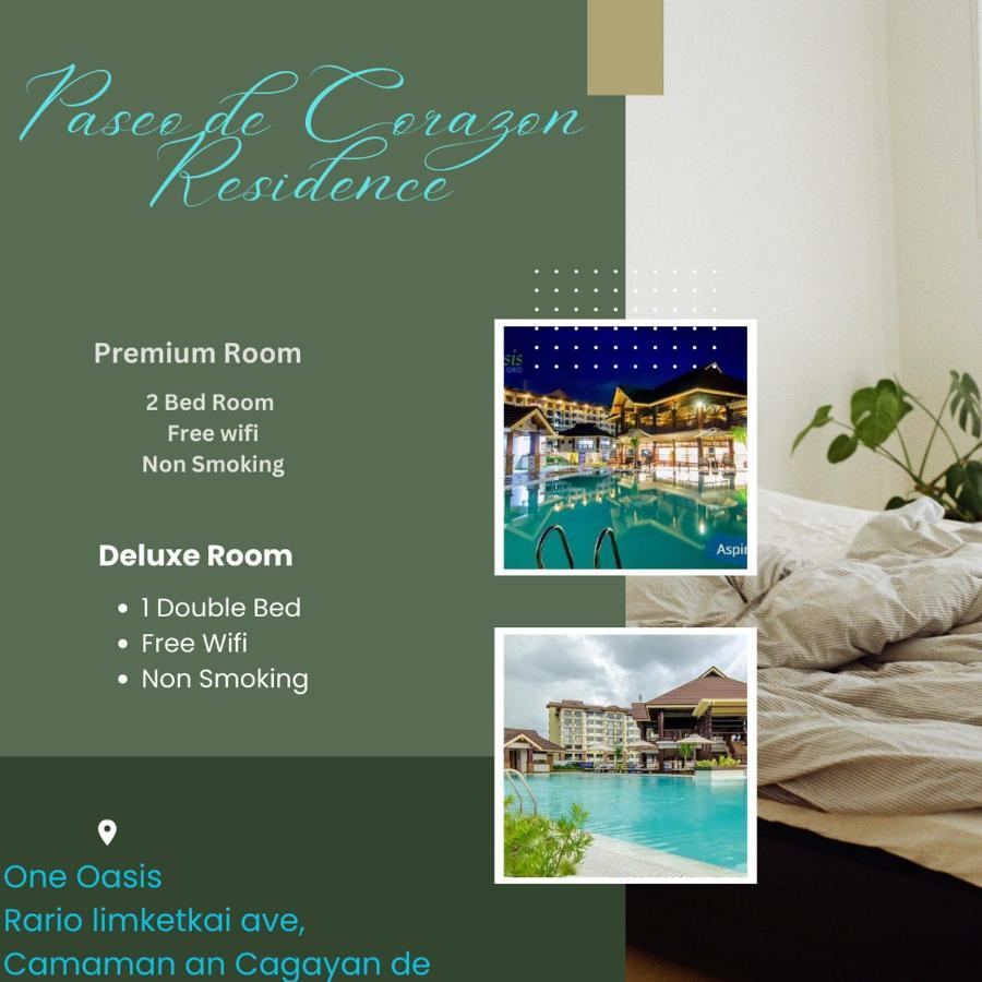 One Oasis By Paseo de Corazon Residence Cagayan de Oro Exterior foto